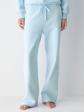 NWT Aritzia Cozy Sweatfleece Perfect Banded Sweatpant Villa Blue Sold Out